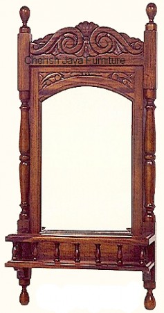 Code: MS 101-M Name: Mirror Size: W=45 X D=0,4 x H=90 cm Wood: Solid Mahogany wood.﻿